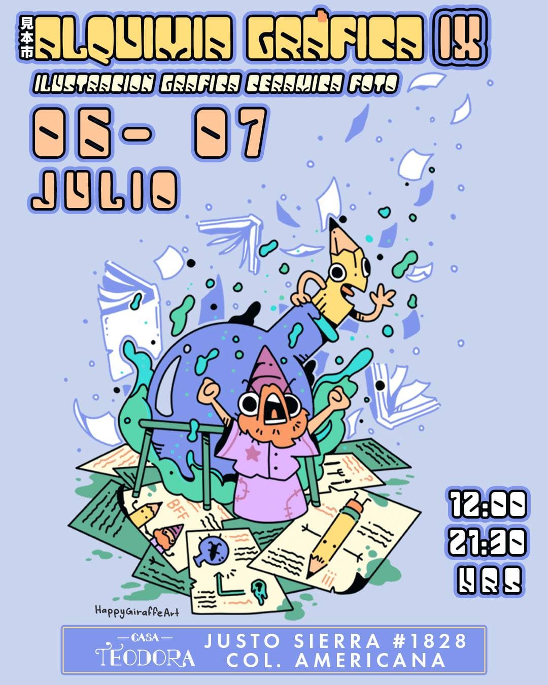 Flyer Alquimia IX